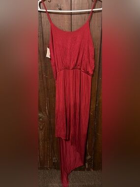 NWT! Maroon S evening long prom dress Fitst Look USA gown
